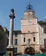 Tour de l'Horloge et son campanile.