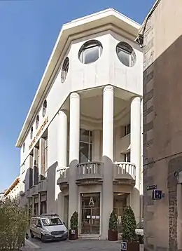 Façade du théâtre « Jean Alary », restaurée sous la mandature d'Albert Tomey