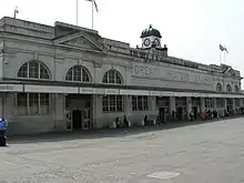 La gare de Cardiff Central.