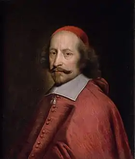 Portrait du Cardinal Mazarin, huile sur toile, Pierre Mignard (1658-1660)