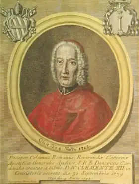 Image illustrative de l’article Prospero Colonna (cardinal, 1739)