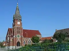 L'église Saint-Aignan.