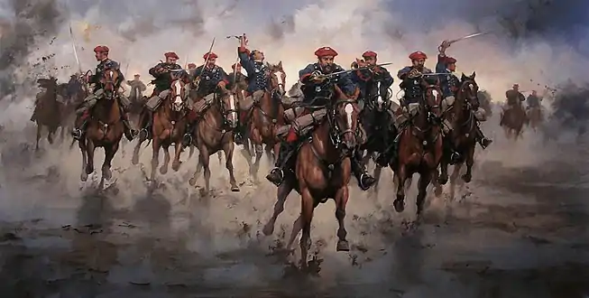 Charge de l'escadron Royal de Charles VII