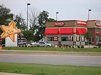 Un restaurant Carl's Jr. à Denton, au Texas