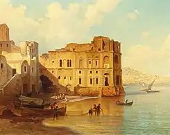 Palazzo Donn'Anna, Posillipo, Naples, 1868