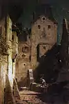 Le veilleur de nuit endormi par Carl Spitzweg