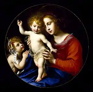 Vierge à l'Enfant, 1635-1638Beaux-arts de Houston.