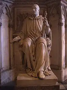 Statue de Charles-Félix de Savoie par Benedetto Cacciatori