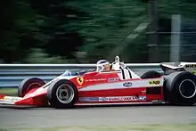 Carlos Reutemann sur la 312 T3 lors du Grand Prix des États-Unis Est 1978