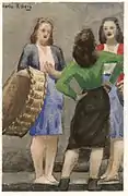 Lecheras (1935), aquarelle sur papier, coll. part.