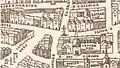 Carmel de la place Maubert, Plan Truschet & Hoyau ca 1550 .