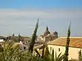 Vue sur Carmona et l'Iglesia de San Salvador.