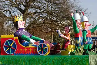 Le Roi, (édition 2005, photo prise au carnaval de Caudéran)