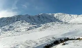 Carnedd Llywelyn en hiver