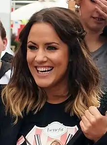 Caroline Flack en 2012.