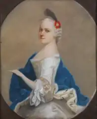 Caroline Louise de Hesse-Darmstadtc.1745