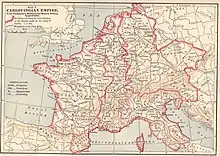Description de l'image Carolingian_Empire_map_1895.jpg.