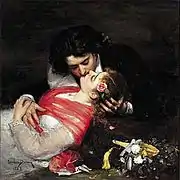 Le Baiser, 1868, Carolus-Duran.