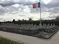 Carré militaire au cimetière musulman de Bobigny.