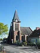 L'église Saint-Nicolas.