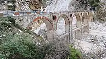 Image du pont ferroviaire abandonné de Vara