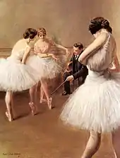 La Leçon de ballet (1914).