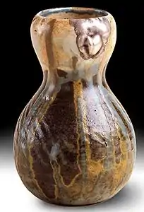 Vase, grès émaillé, Premery, musée du Grès ancien.