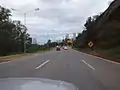 Voiture au sud de Nossa Senhora do Carmo (BR-040), à Belo Horizonte.