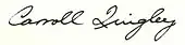 signature de Carroll Quigley