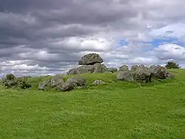 Un cairn à Carrowmore