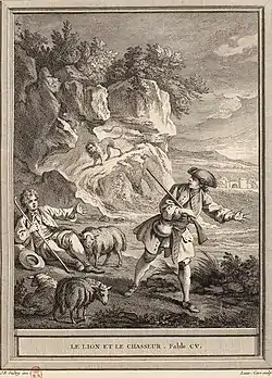 Image illustrative de l’article Le Lion et le Chasseur