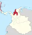 La province de Cartagena en 1810.