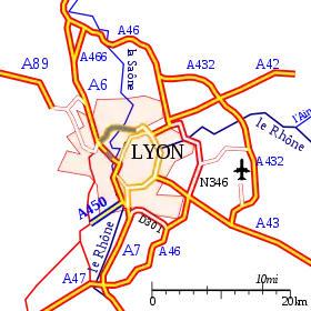 Carte de la route.