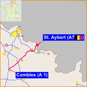 Carte de la route.