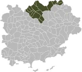 Localisation de Communauté de communes "Lacs et Gorges du Verdon"