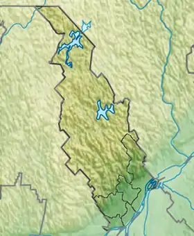 Voir sur la carte topographique de Lanaudière