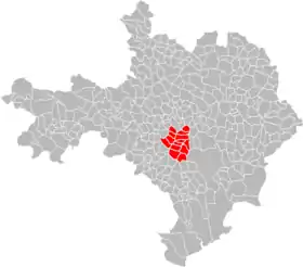 Localisation de Communauté de communes de Leins Gardonnenque