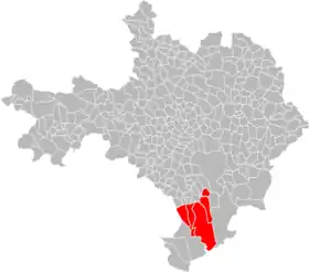 Localisation de Communauté de communes de Petite-Camargue