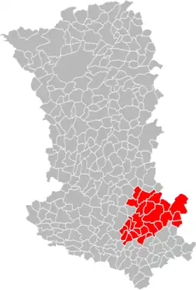 Localisation de Communauté de communes du Mellois