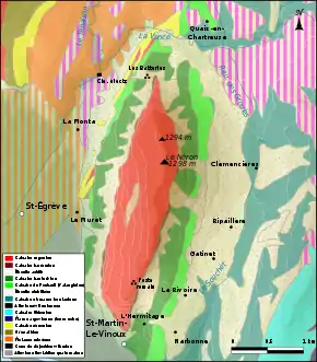 Carte géologique.