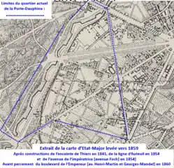 En 1859 après l'ouverture de la ligne d'Auteuil avant annexion à Paris.