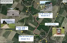 Image illustrative de l’article Secteur pavé de Fressain à Villers-au-Tertre