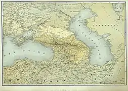 Carte générale du Caucase (1847)