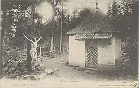 La chapelle du Suisse (carte postale Adolphe Weick.).