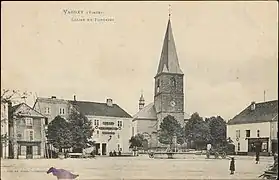 Église et Fontaine.