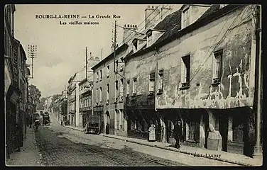 Grande-Rue. Carte postale des années 1900.