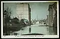 Inondation 1910 - La rue Soyer.