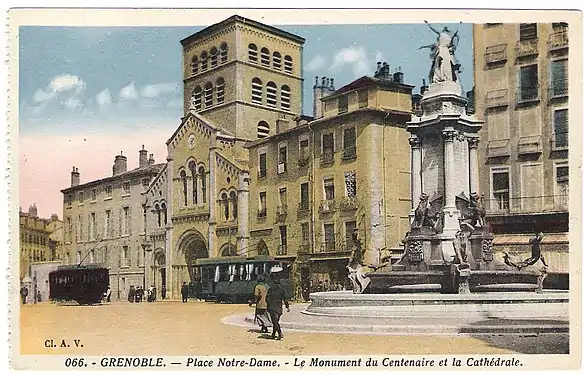 La cathédrale vers 1899.