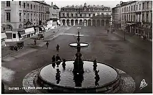 La place Jean Jaurès dans la seconde moitié du XXe siècle