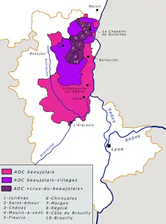 Image illustrative de l’article Vignoble du Beaujolais